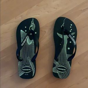 Men’s havaianas like-new flip flops